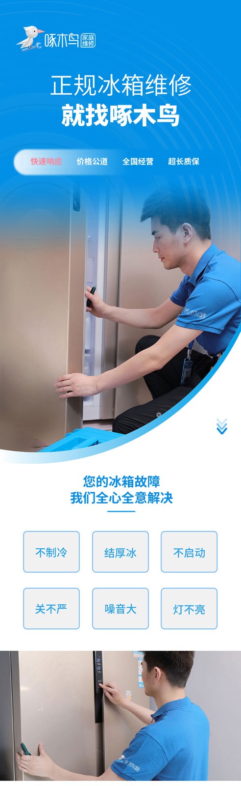 冰箱维修 解决冰箱结冰/漏水/不制冷/发烫/加制冷剂等故障上门检测维修