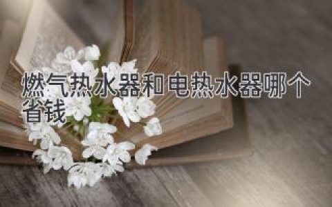 燃气热水器VS电热水器：哪种更适合你的钱包？