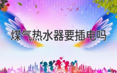 煤气热水器：你真的需要插电吗？