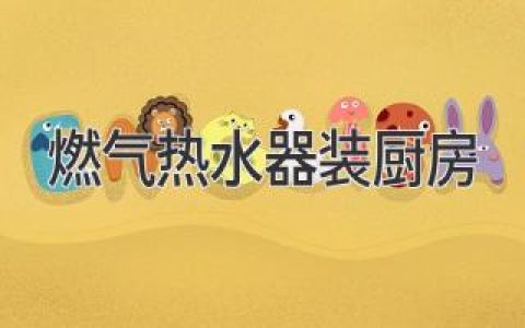 厨房添新宠：燃气热水器安装指南