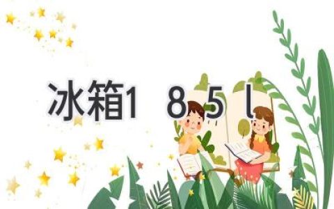 185L 冰箱选购指南：尺寸、功能、品牌全解析