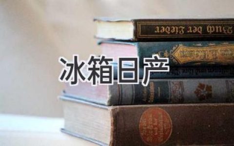 冰箱界的新星：探索日产冰箱的独特魅力
