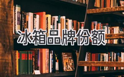 冰箱品牌份额
