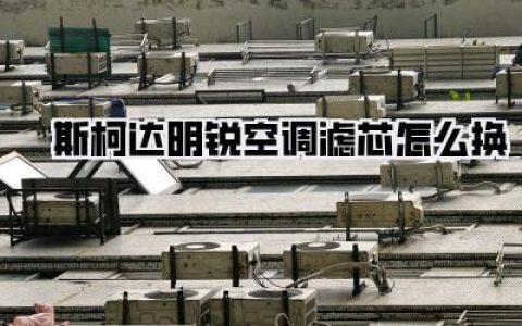 【保姆级教程！亲手搞定斯柯达明锐空调滤芯怎么换，告别4S店的“智商税”】