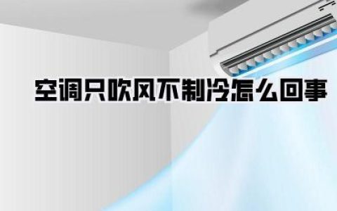 空调只吹风不制冷怎么回事？别慌！教你几招自救
