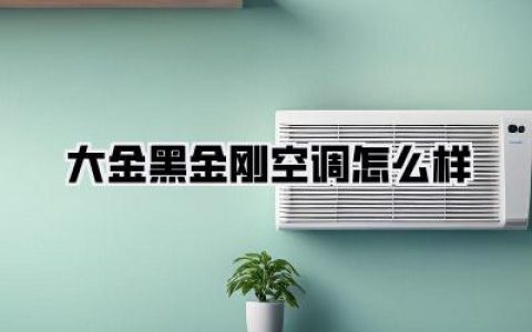 大金黑金刚空调怎么样？我家用了半年，真话都在这里了！🔥