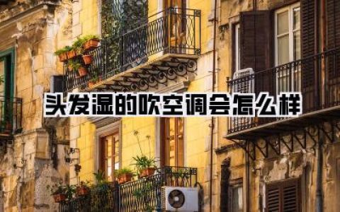 头发湿的吹空调会怎么样？冷风侵袭，是舒适还是健康隐患？亲身经历告诉你！