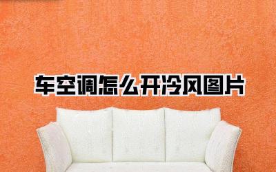 车空调怎么开冷风图片