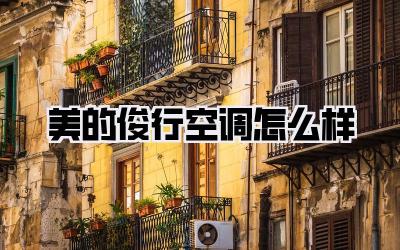 美的俊行空调怎么样