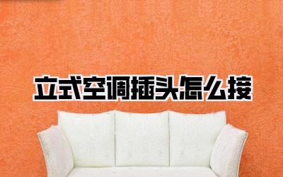 立式空调插头怎么接