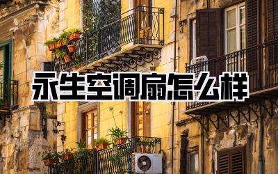 永生空调扇怎么样