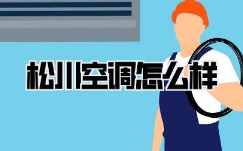 【松川空调怎么样】扒一扒我家的冷气新宠，是真香还是智商税？亲测一年深度报告！