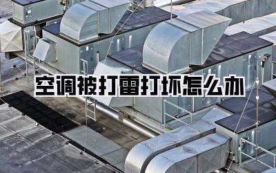 空调被打雷打坏怎么办